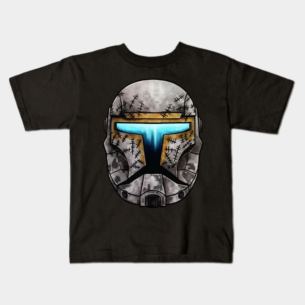 Republic Commando Gregor Kids T-Shirt by Gloomlight